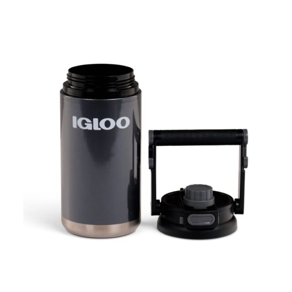 botella tÉrmica igloo 1.6l chug negro con manija 31486