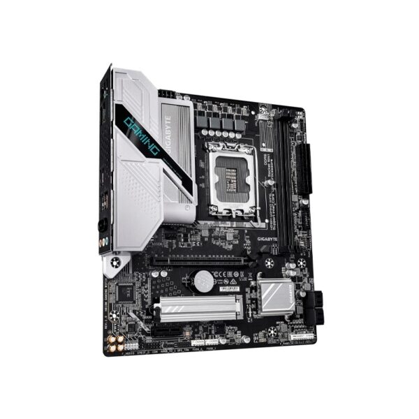 placa madre gigabyte h810m gaming wifi 6 ddr5 lga 1851 s/r/hdmi/dp/m2/usb/wifi/matx