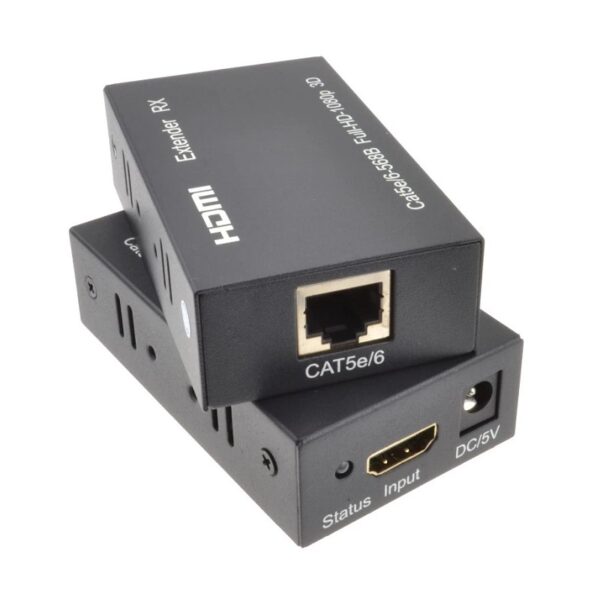 extensor de rj45 a hdmi 60 metros 1080p