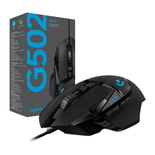 mouse gamer logitech 910 005550 g502 hero