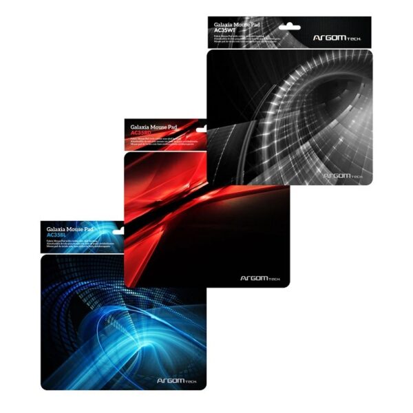 mouse pad argomtech arg ac 1235wt 8.5x10"negro/bla