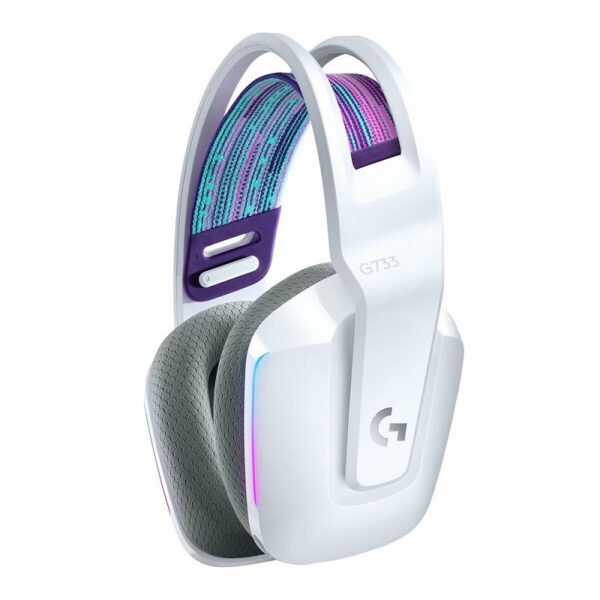auricular gamer logitech 981 000882 g733 lightspeed blanco wir