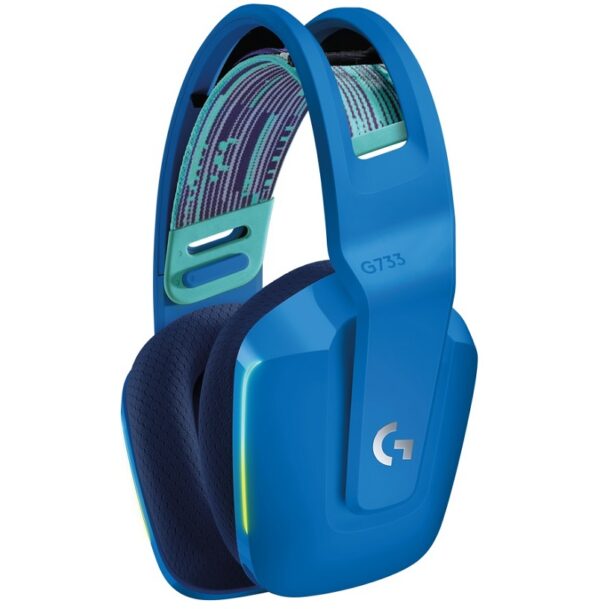 auricular gamer logitech 981 000942 g733 lightspeed azul wir