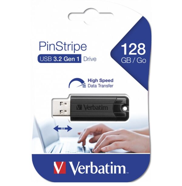 pendrive verbatim 128gb 3.0 49319 flash pinst negro