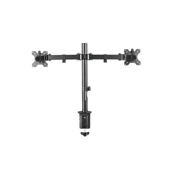 soporte argomtech de escritorio para dos monitores 32" arg br 1602