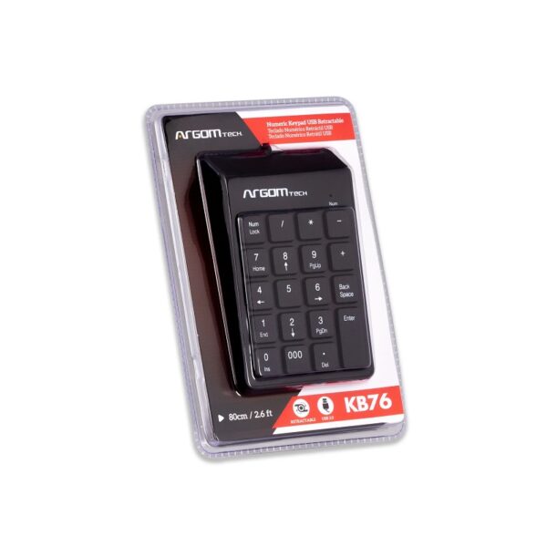 teclado numerico argomtech arg kb 1076 usb