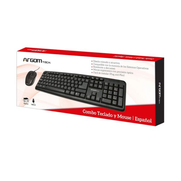 teclado argomtech arg kb 7418 kit