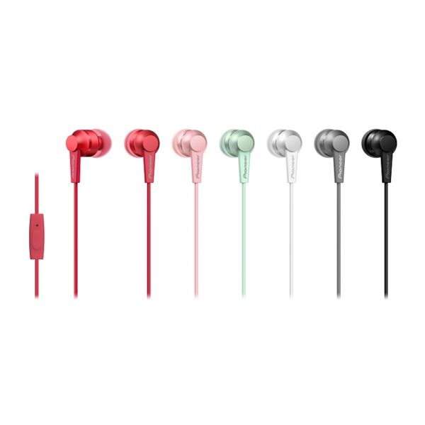 auricular pioneer sec3tr rojo