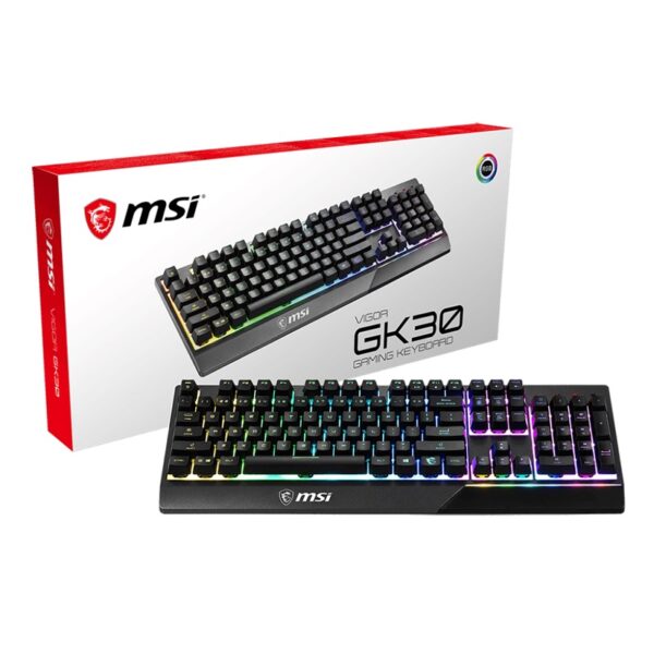 teclado gamer msi vigor gk30