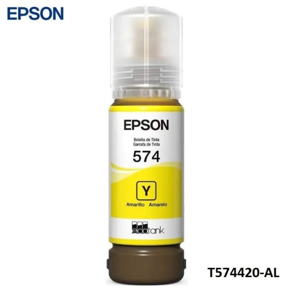 tinta epson l8050 t574420 al amarillo