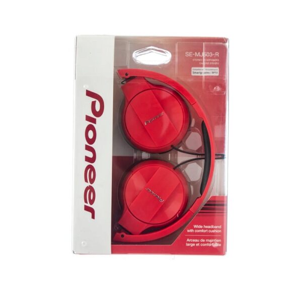 auricular pioneer semj503r rojo