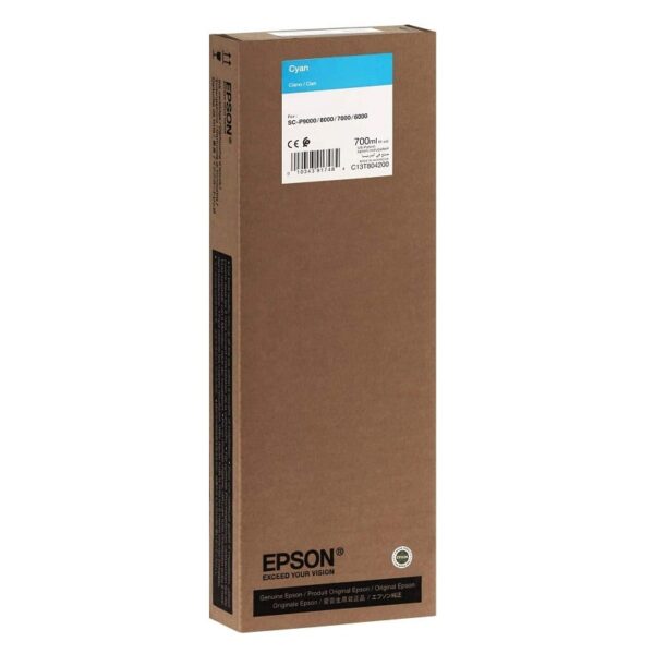 tinta epson p9000 t55k200 cyan ultrachrome 700 ml