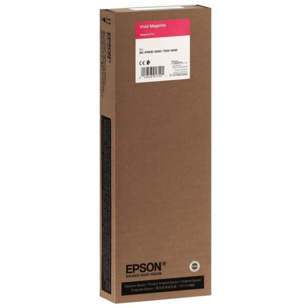 tinta epson p9000 t55k300 magenta ultrachrome 700 ml