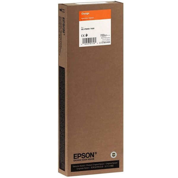 tinta epson p9000 t55ka00 naranja ultrachrome 700 ml