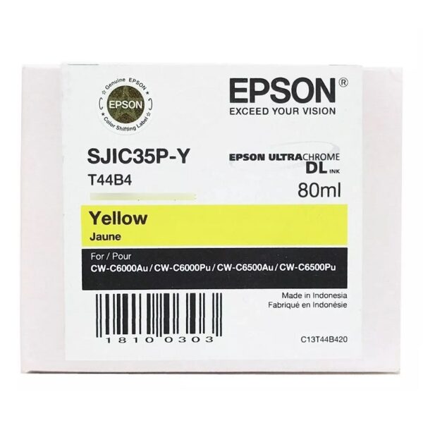 tinta epson sjic35p c13t44b420 yellow (c6000)