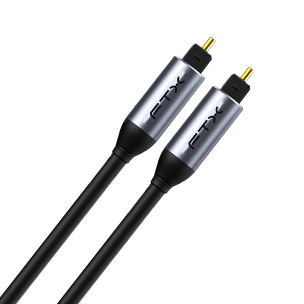 cable optico ftx ftx av380 p04gn s1 1m p/sound bar/tv/proy/ps4 negro