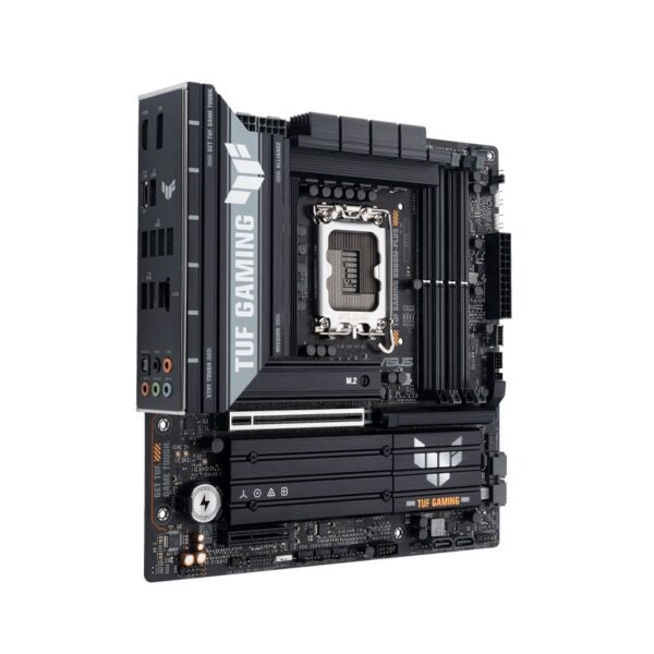 placa madre asus 1851 b860m plus tuf gaming ddr5 s/r/hdmi/dp/3m2/matx