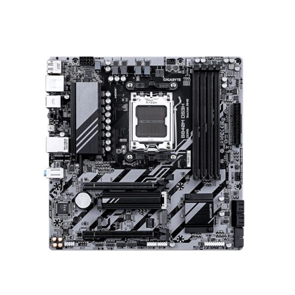 placa madre gigabyte am5 b840m ds3h ddr5 s/r/hdmi/dp/2m2/usb3.2/matx