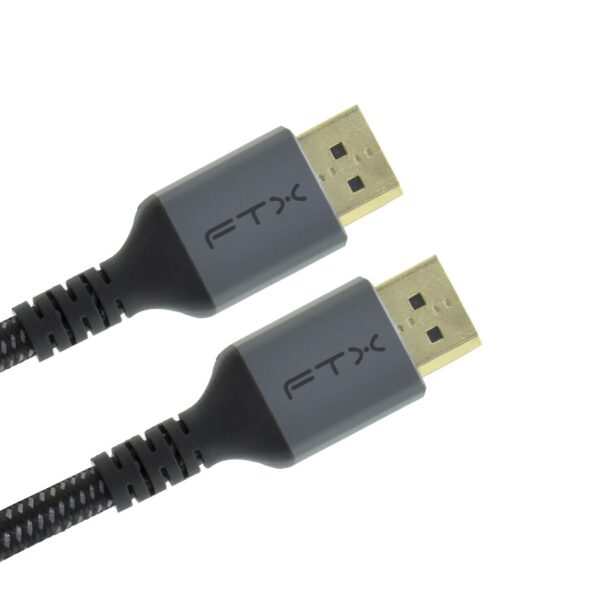 cable ftx ftx dp8k ag2 dp dp m/m 2m 8k/60hz/1.4/32gbps negro