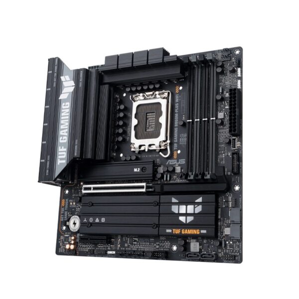 placa madre asus 1851 b860m plus tuf gaming wifi ddr5 s/r/hdmi/dp/3m2/matx