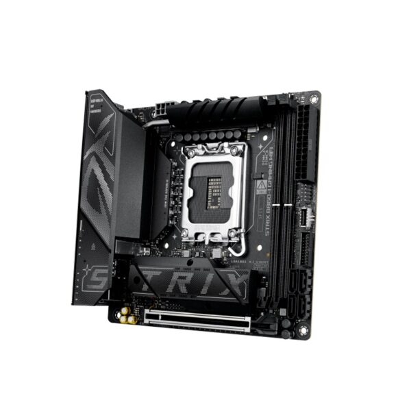 placa madre asus 1851 b860 i rog strix gaming wifi ddr5 s/r/hdmi/dp/2m2/mitx