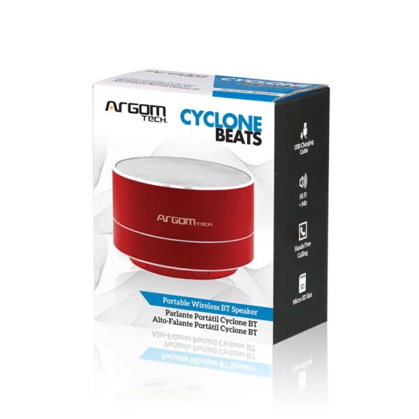 parlante argomtech arg sp 2803rd bt rojo