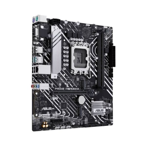 placa madre asus prime lga1700 ddr5 h610m a s/v/r/hdmi/m.2