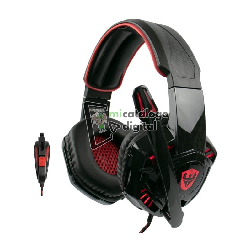auricular gamer sate ae 365 usb/negro auricular gamer sate ae 365 usb/negro