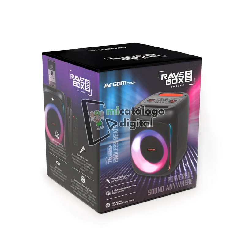 parlante argomtech arg sp 4050bk rave box 65 parlante argomtech arg sp 4050bk rave box 65