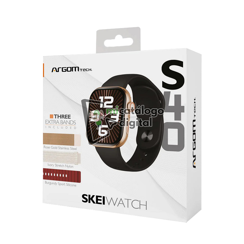 smart watch argomtech arg wt 6040rg s40 rosa smart watch argomtech arg wt 6040rg s40 rosa