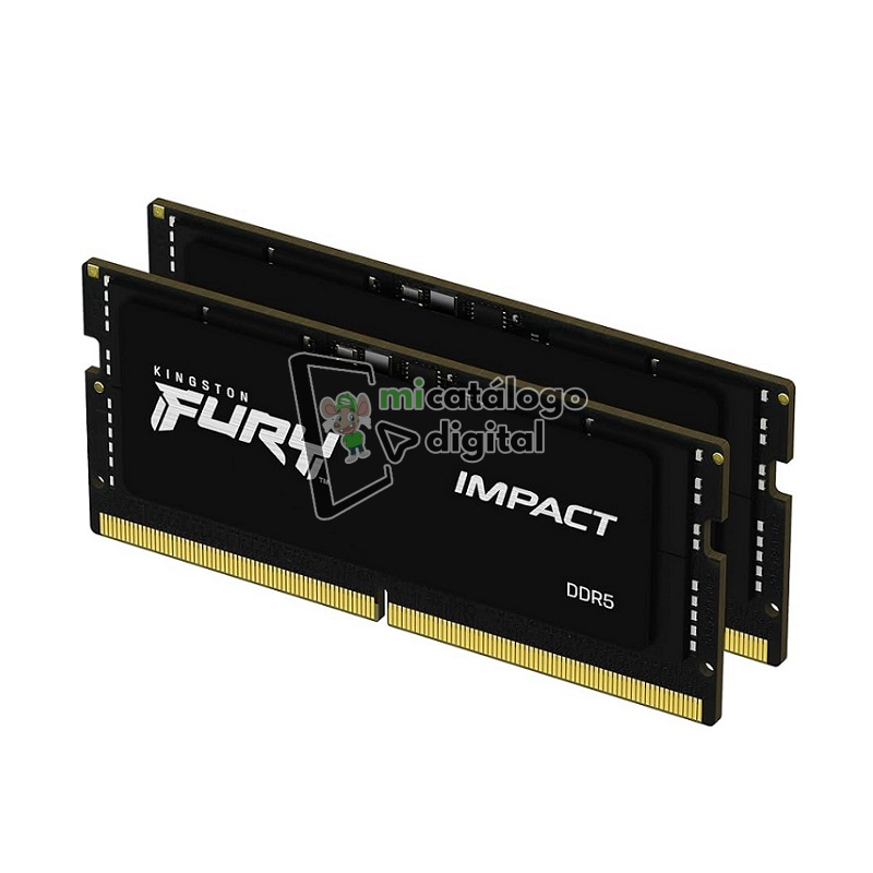 memoria ram para notebook ddr5 kingston 16g 6400 fury impact memoria ram para notebook ddr5 kingston 16g 6400 fury impact