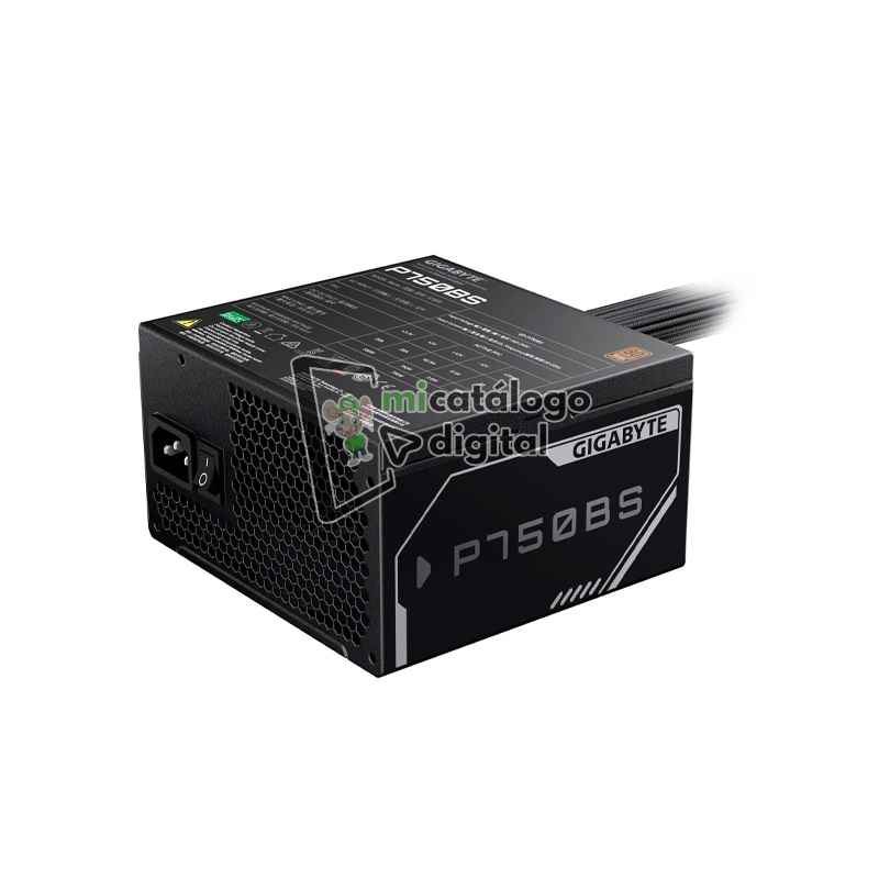 fuente gigabyte 750w 80plus bronze semimodular gp p750bs fuente gigabyte 750w 80plus bronze semimodular gp p750bs