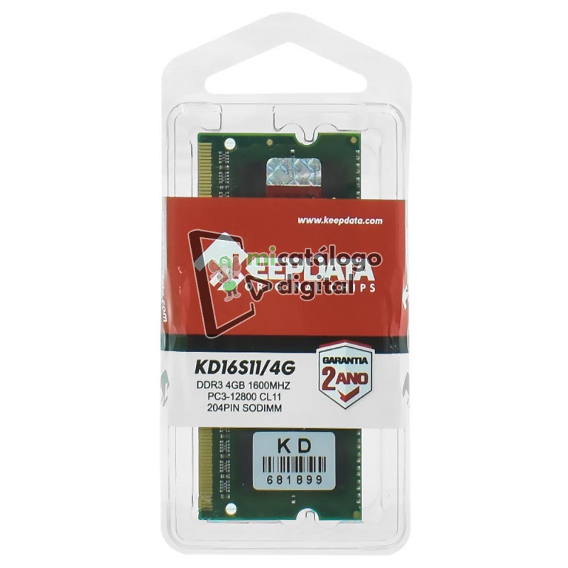memoria ram para notebook ddr3 keepdata 4gb 1600 mhz memoria ram para notebook ddr3 keepdata 4gb 1600 mhz