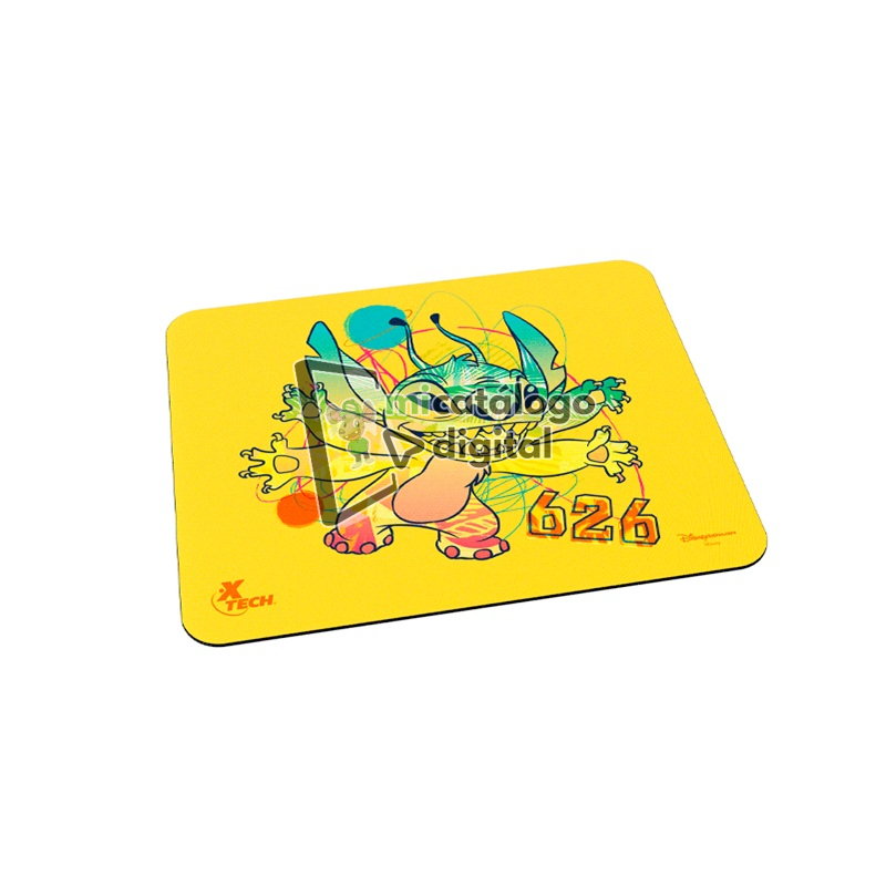 mouse pad xtech xta d100st yl stitch amarillo 22x18cm mouse pad xtech xta d100st yl stitch amarillo 22x18cm
