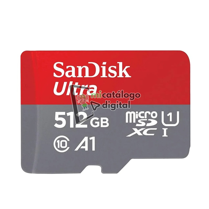 memoria sandisk micro sd 512gb ultra 150mb/s memoria sandisk micro sd 512gb ultra 150mb/s