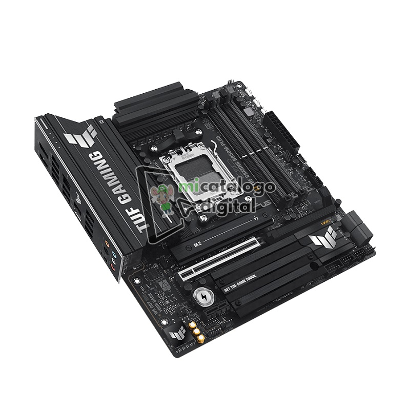 placa madre asus am5 b850m plus tuf gaming ddr5 s/r/hdmi/dp/3m2/matx placa madre asus am5 b850m plus tuf gaming ddr5 s/r/hdmi/dp/3m2/matx