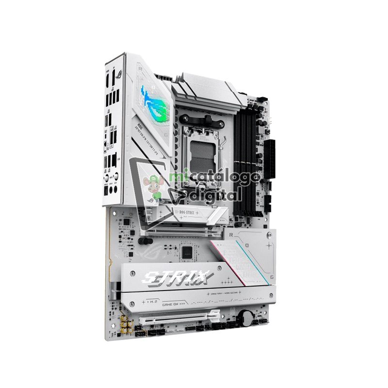 placa madre asus am5 b850 a gaming wifi rog strix ddr5 s/r/hdmi/dp/4m2/atx placa madre asus am5 b850 a gaming wifi rog strix ddr5 s/r/hdmi/dp/4m2/atx