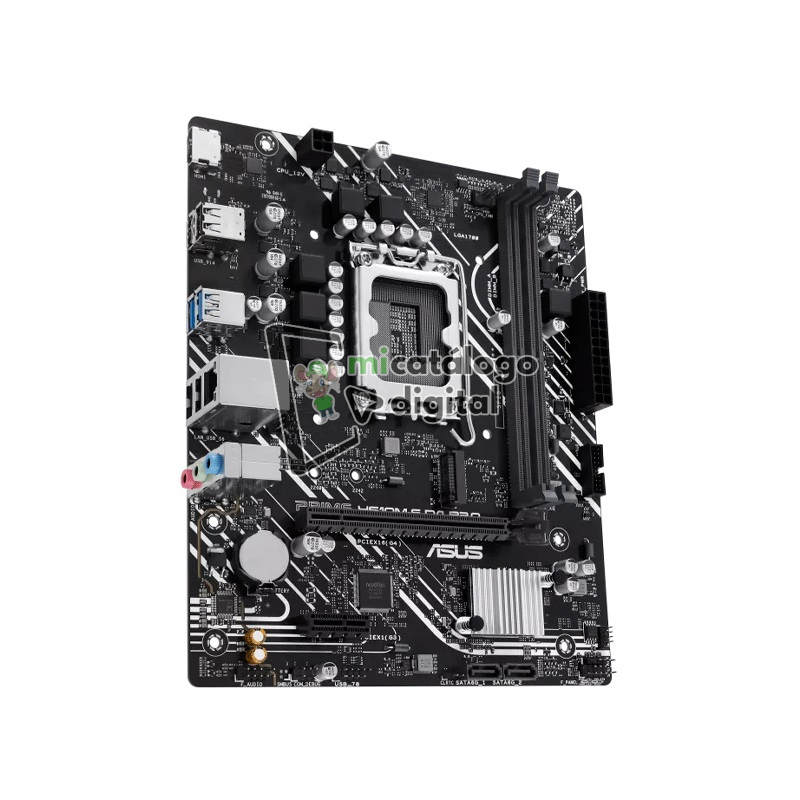 placa madre asus 1700 h610m f d4 r2.0 prime v/s/r/m2/usb3.2/matx placa madre asus 1700 h610m f d4 r2.0 prime v/s/r/m2/usb3.2/matx