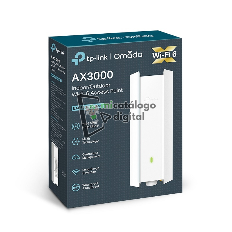 punto de acceso tp link eap650 outdoor ax3000 wifi6 punto de acceso tp link eap650 outdoor ax3000 wifi6