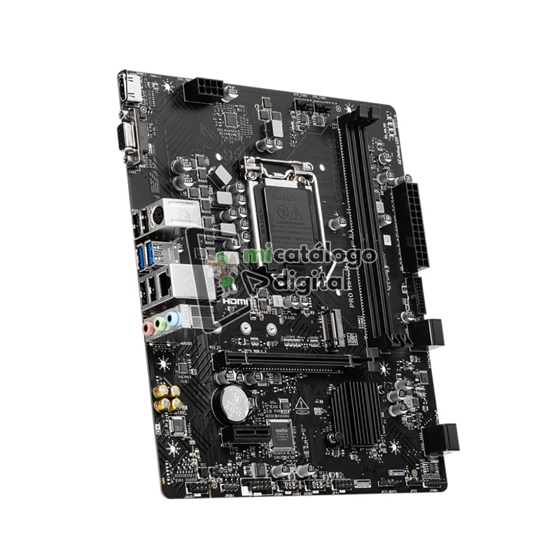 placa madre msi h510m b pro ii 1200 m.2/ddr4/hdmi/vga/u placa madre msi h510m b pro ii 1200 m.2/ddr4/hdmi/vga/u