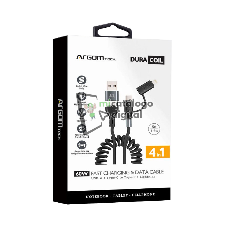 cable argomtech arg cb 0071bk usb a/type c 1.5m cable argomtech arg cb 0071bk usb a/type c 1.5m