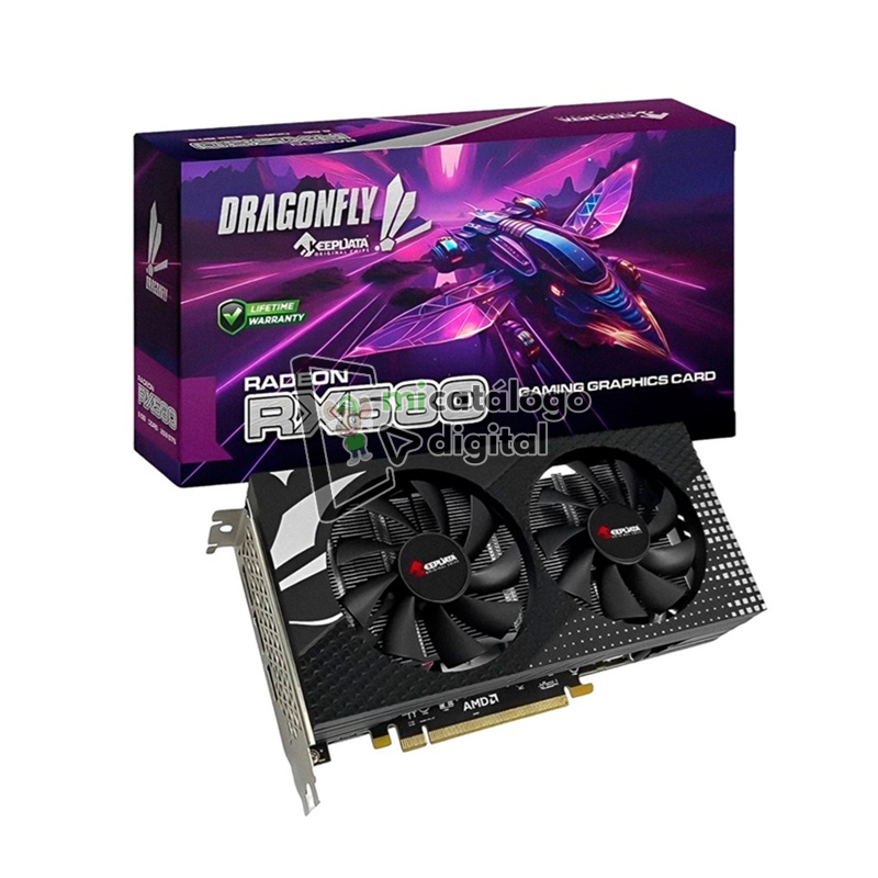 tarjeta grÁfica keepdata kdrx580 16gd5b 16gb dragonfly black ddr5 256b tarjeta grÁfica keepdata kdrx580 16gd5b 16gb dragonfly black ddr5 256b