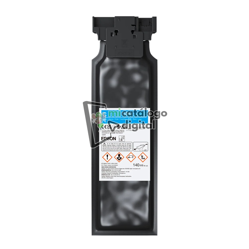 tinta epson t53r220 uv ultrachrome cyan 140ml tinta epson t53r220 uv ultrachrome cyan 140ml