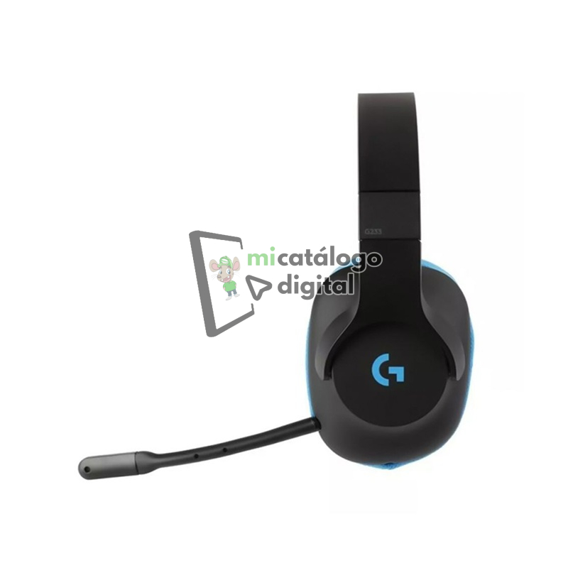 auricular gamer logitech 981 000702 g233 auricular gamer logitech 981 000702 g233