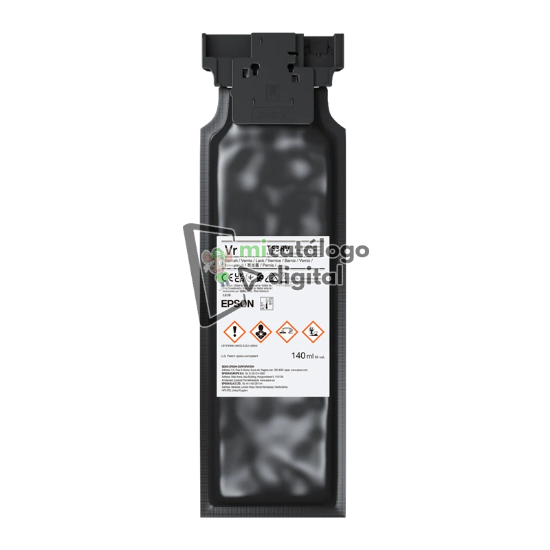 tinta epson t53rv20 uv ultrachrome barniz 140ml tinta epson t53rv20 uv ultrachrome barniz 140ml