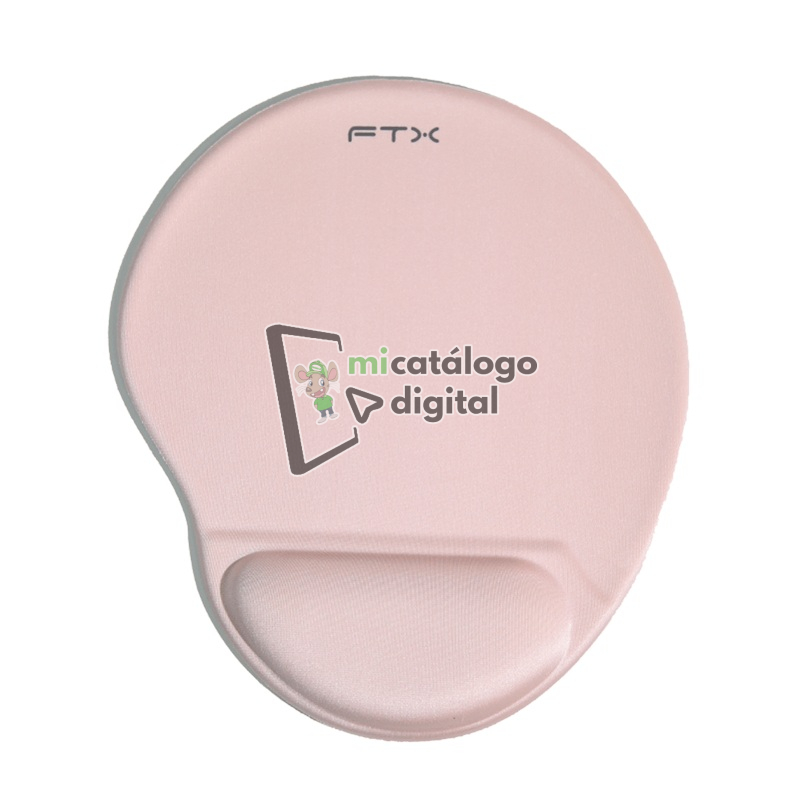 mouse pad ftx ftxmpg01 pk c/apoyo gel rosa 124313 mouse pad ftx ftxmpg01 pk c/apoyo gel rosa 124313