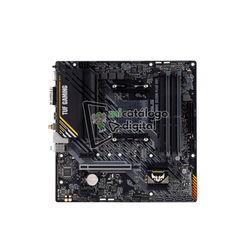 placa madre asus tuf gaming a520m plus wifi am4 v/s/r/hdmi/dp/m2/matx placa madre asus tuf gaming a520m plus wifi am4 v/s/r/hdmi/dp/m2/matx