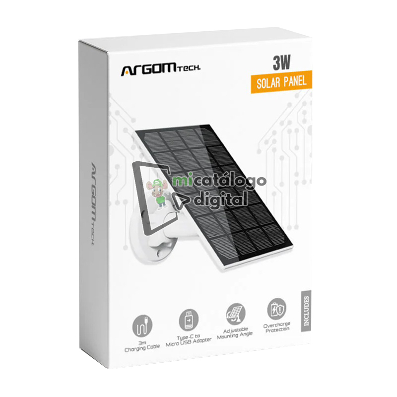 panel solar argomtech arg sv 8001wt 3w panel solar argomtech arg sv 8001wt 3w