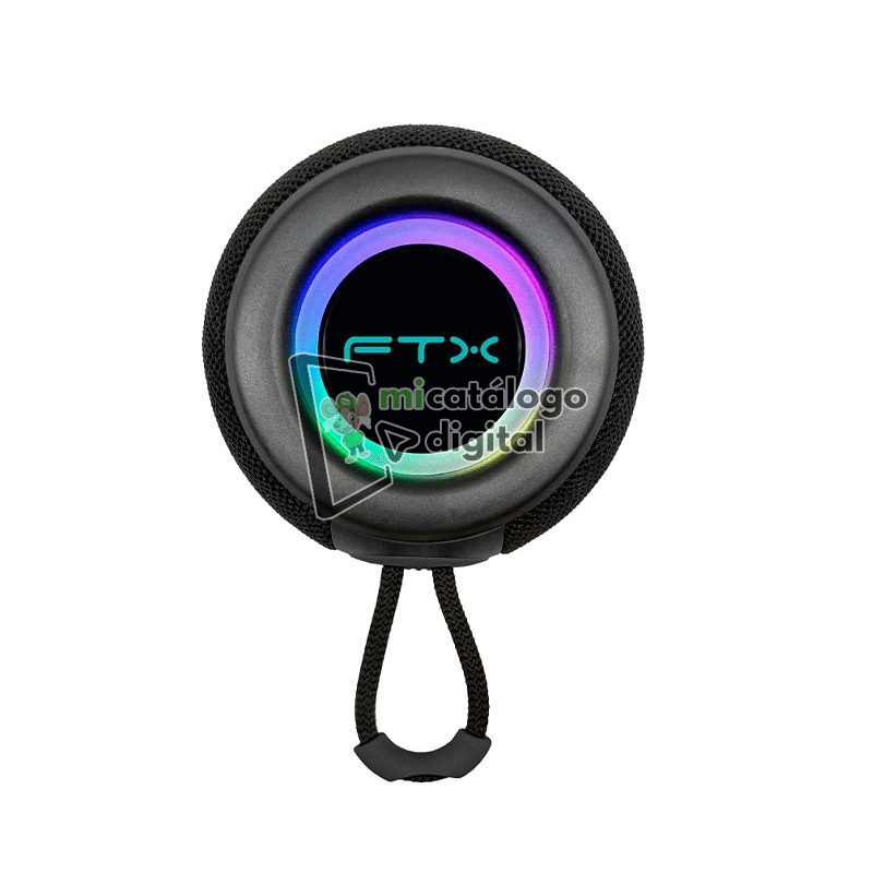 parlante ftx ftxsp 5sbk bt/bat/led/negro/micro sd 127079 parlante ftx ftxsp 5sbk bt/bat/led/negro/micro sd 127079