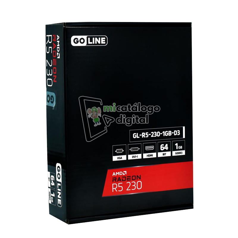 tarjeta grÁfica goline radeon r5 230 1gb ddr3 tarjeta grÁfica goline radeon r5 230 1gb ddr3